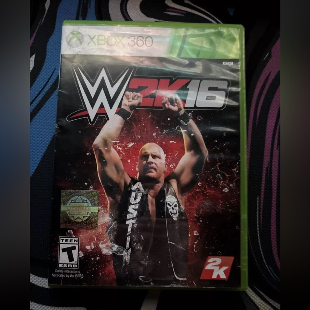WWE 2K16 (Microsoft Xbox 360, 2015)